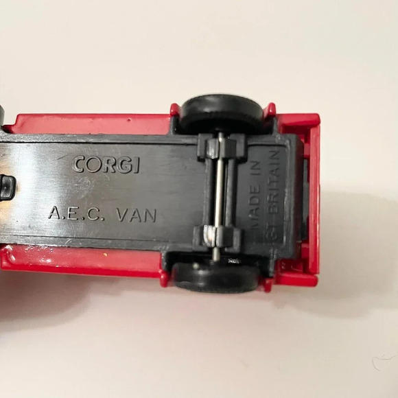 Vtg Lot of 2 Corgi Morris Truck Plantation Freshness Typhoo AEC Van Diecast - Picture 7 of 16